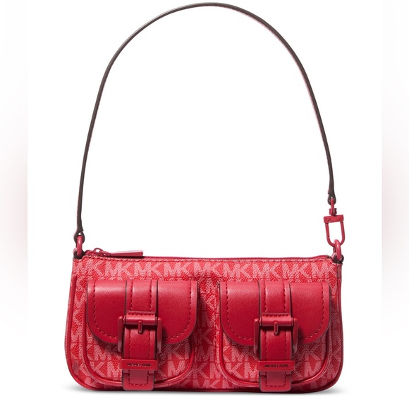 Michael Kors Red Shoulder Bag NWOT - Picture 1 of 6